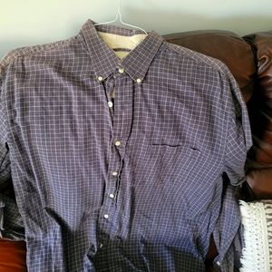 XL Tall button down long sleeve shirt